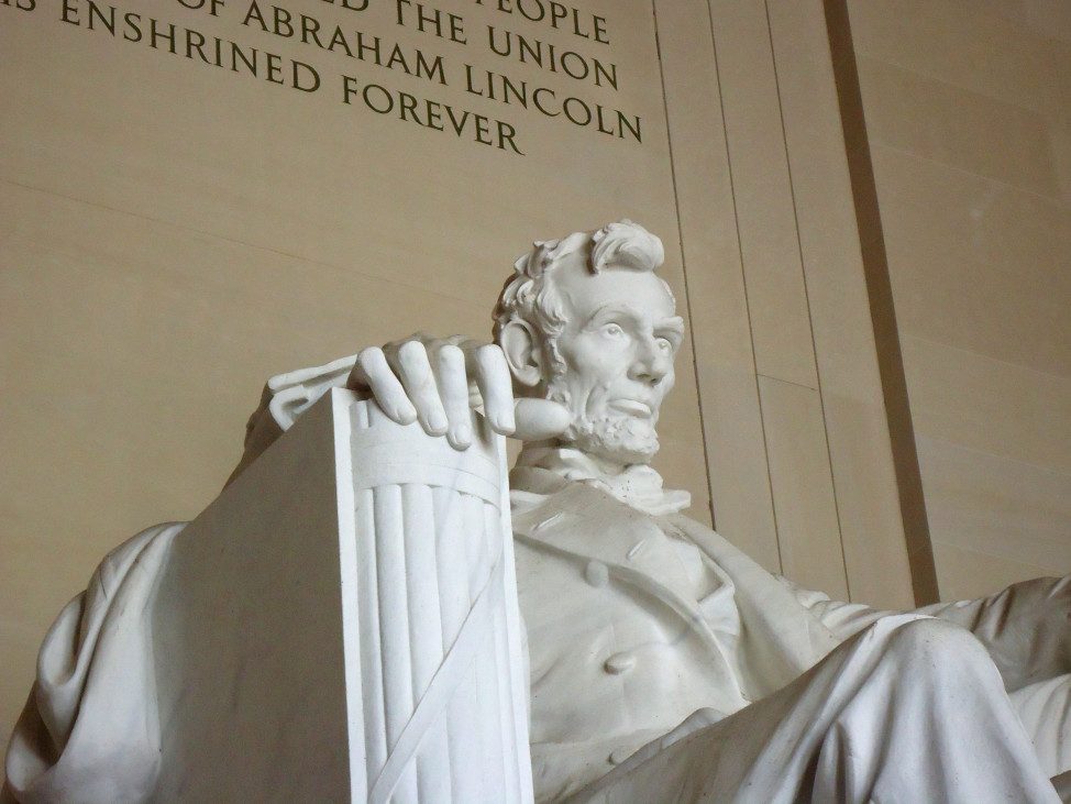 Das Lincoln Memorial in Washington D. C.